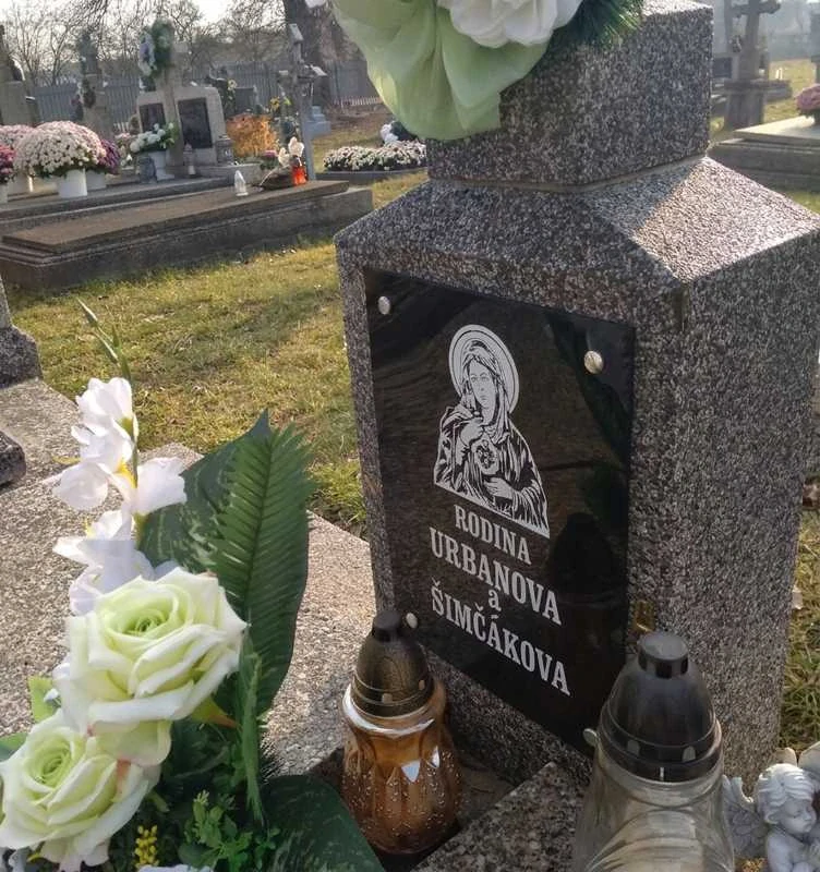 Náhrobná tabuľka obdĺžnik